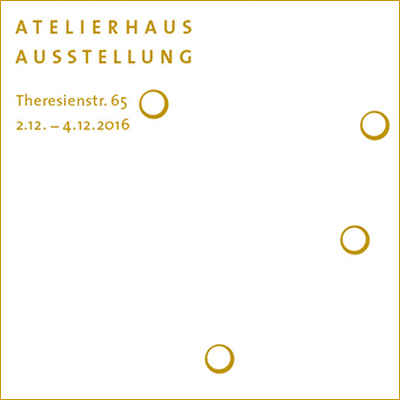 2016 Atelierhaus Theresienstr München Ausstellung Vorschau